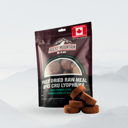 NEW Freeze-Dried Raw Dog Food - Beef Formulation